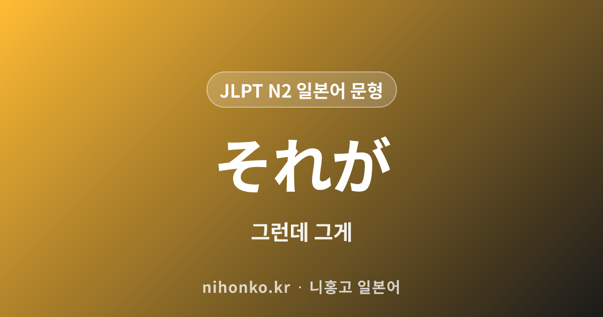 〜というものだ - JLPT N2 일본어 문법 문형