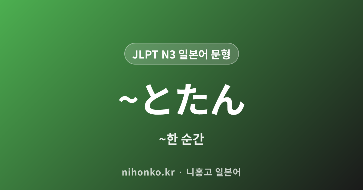 ~に~れる - JLPT N3 일본어 문법 문형